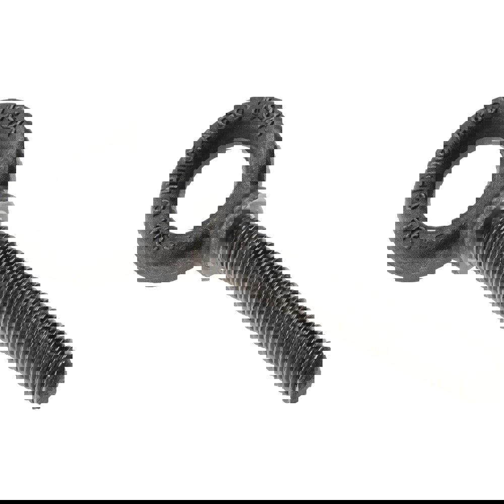 Fixed Lifting Eye Bolt: With Shoulder, 6,000 lb Capacity, 3/4-10 Thread, Grade C-1035 Forged Steel